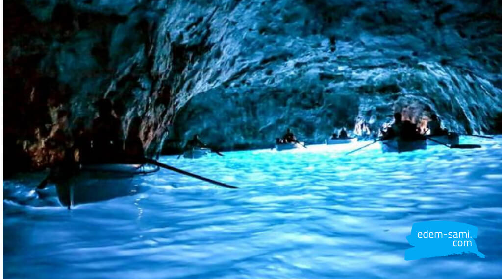 подводная пещера на Мальте