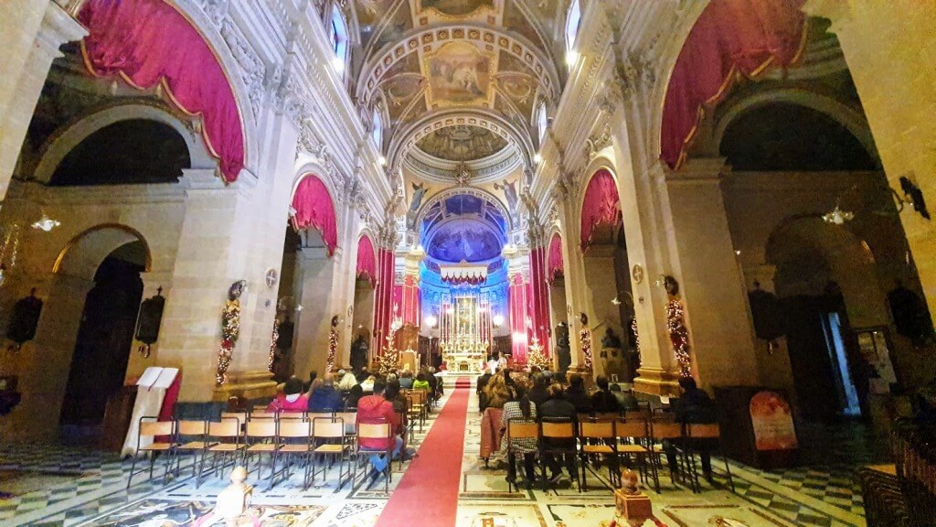 Кафедральный собор Гозо внутри