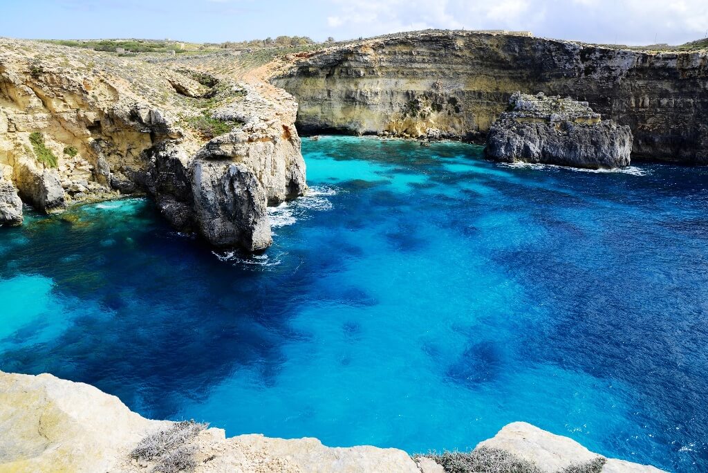 Кристальная лагуна (Crystal Lagoon, Мальта)