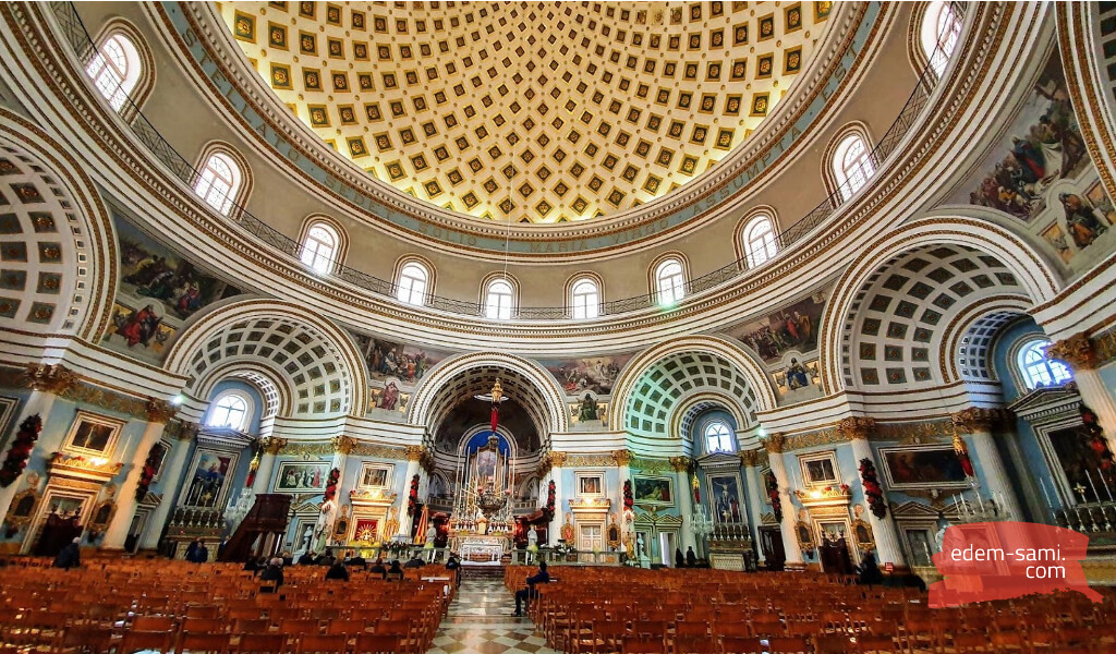 Купол базилики Родонта на Мальте
