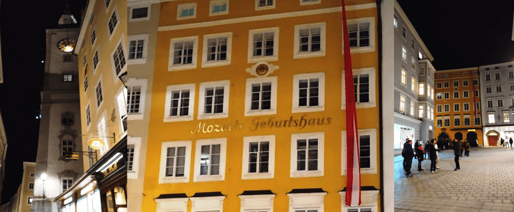 дом Моцарта в Зальцбурге
